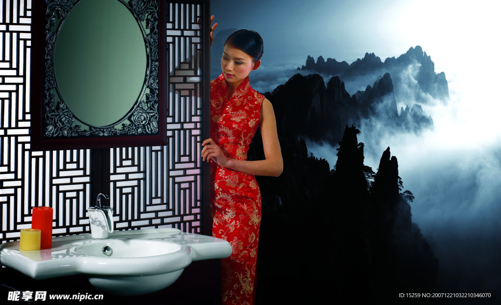 卫浴 美女