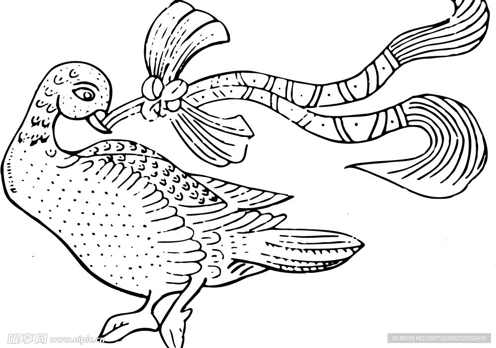 古代矢量图案