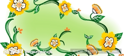 精品矢量花纹37