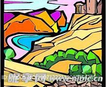抽象矢量图