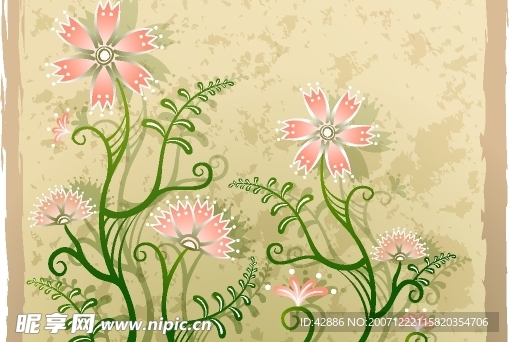 精品矢量花纹54