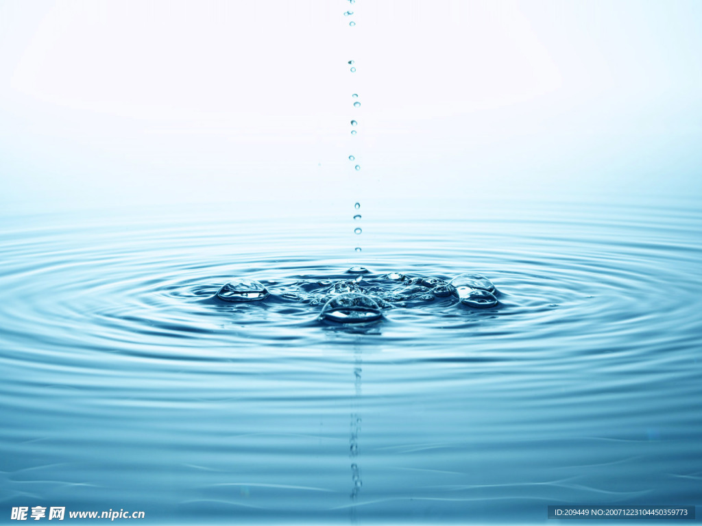 水滴涟漪