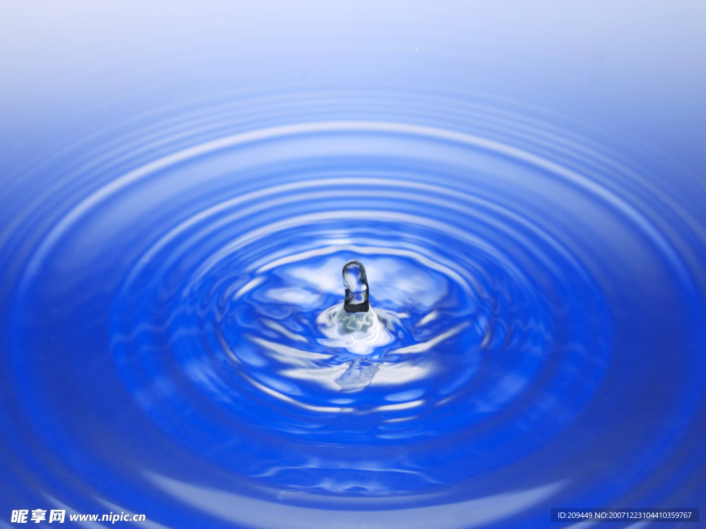 水滴涟漪