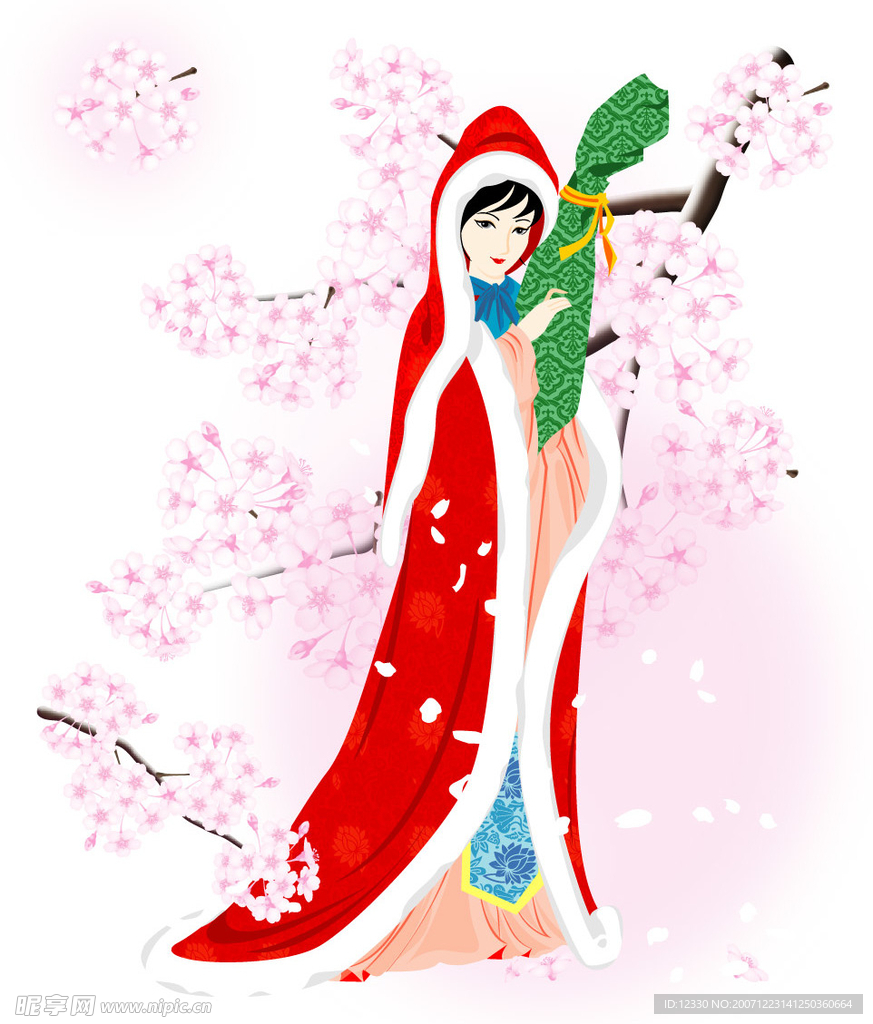 中秋素材之仙女