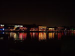 北京的夜景一角