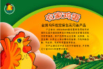 鸡蛋品牌超市招贴