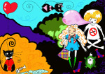 原创儿童插画PSD格式分图层