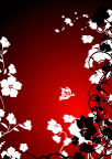 矢量潮流花纹