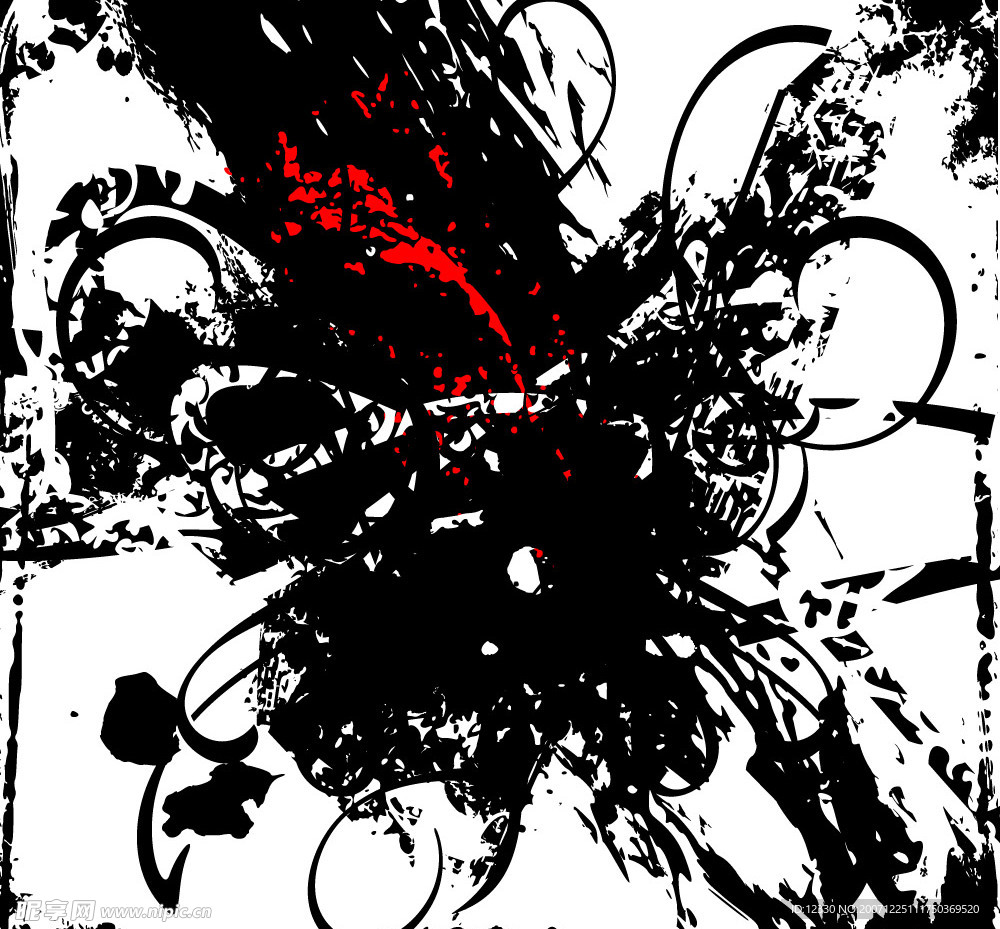 时尚花纹