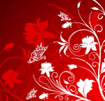 矢量潮流花纹