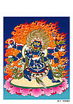 藏传佛教－唐卡15 玛哈嘎拉