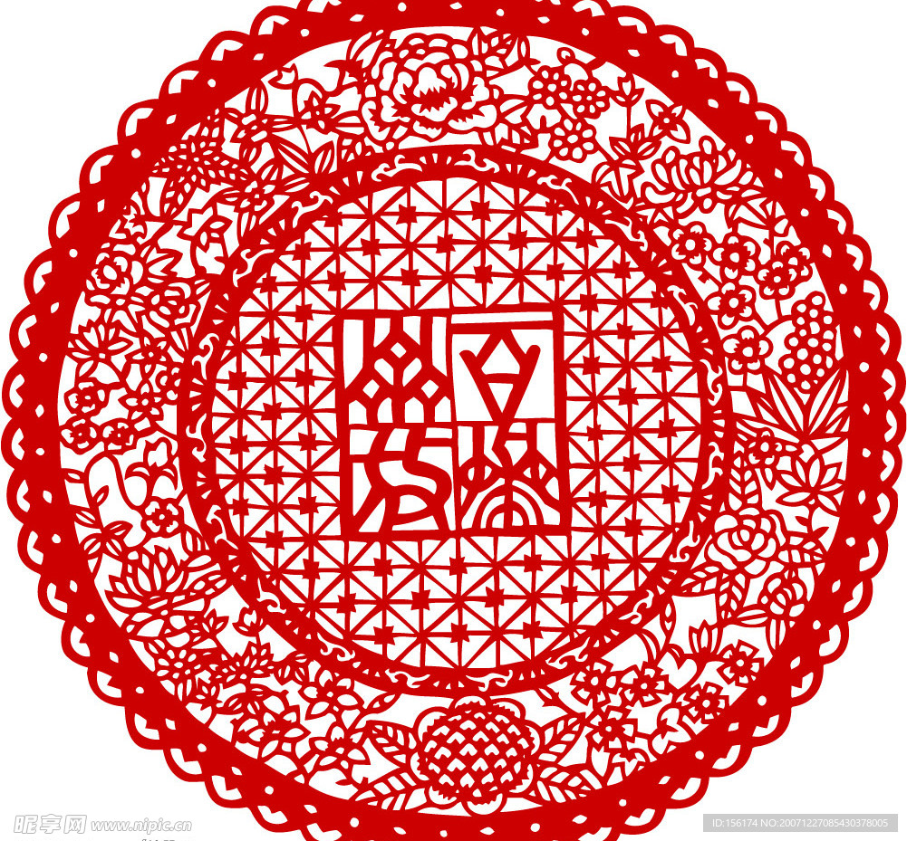 吉祥矢量花纹