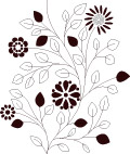 绣花花纹