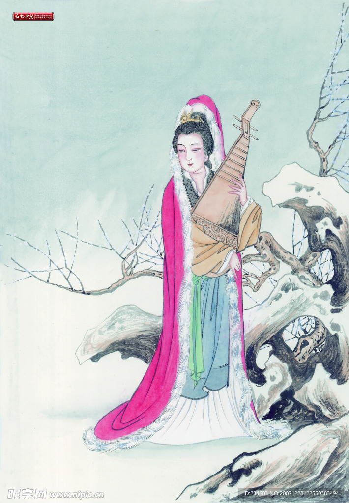 古代仕女图