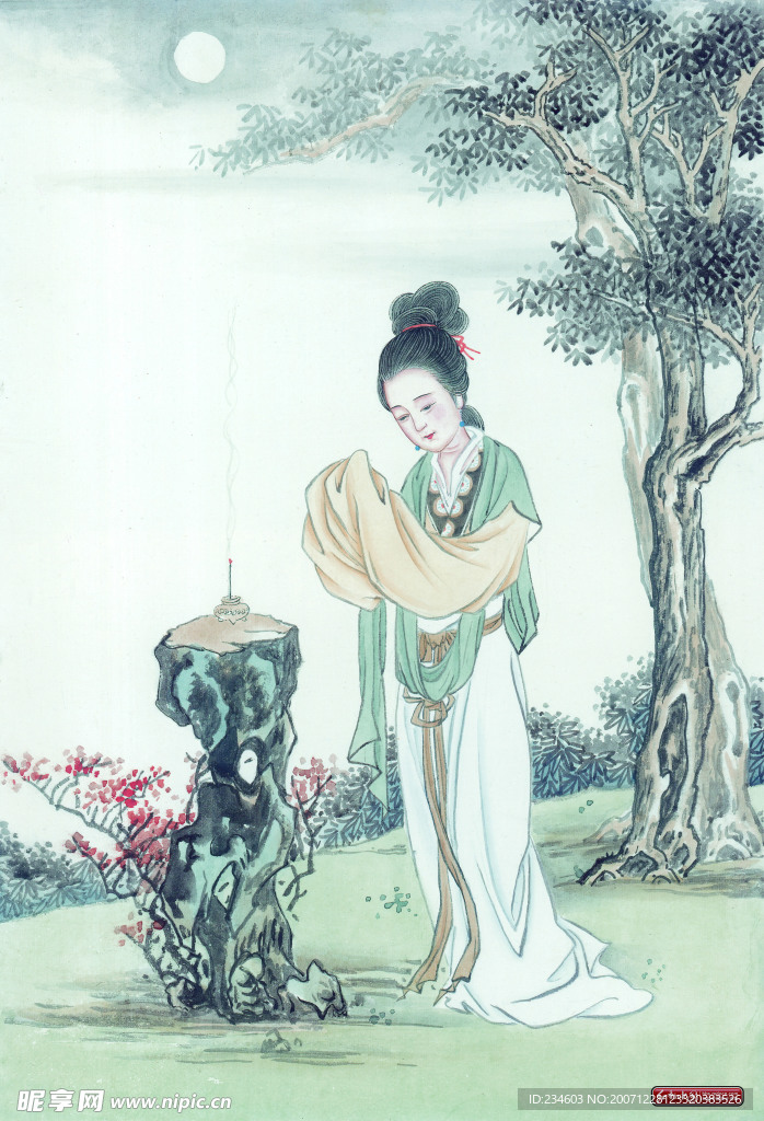 古代仕女图