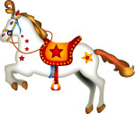 遊樂場木馬