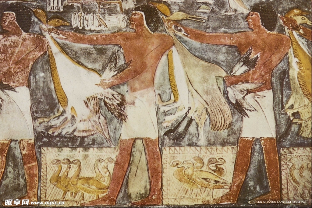 古代抽象墙画
