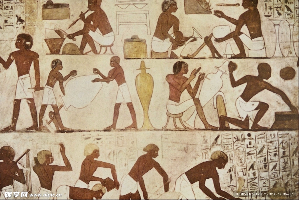 古代抽象墙画