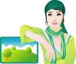 矢量女性