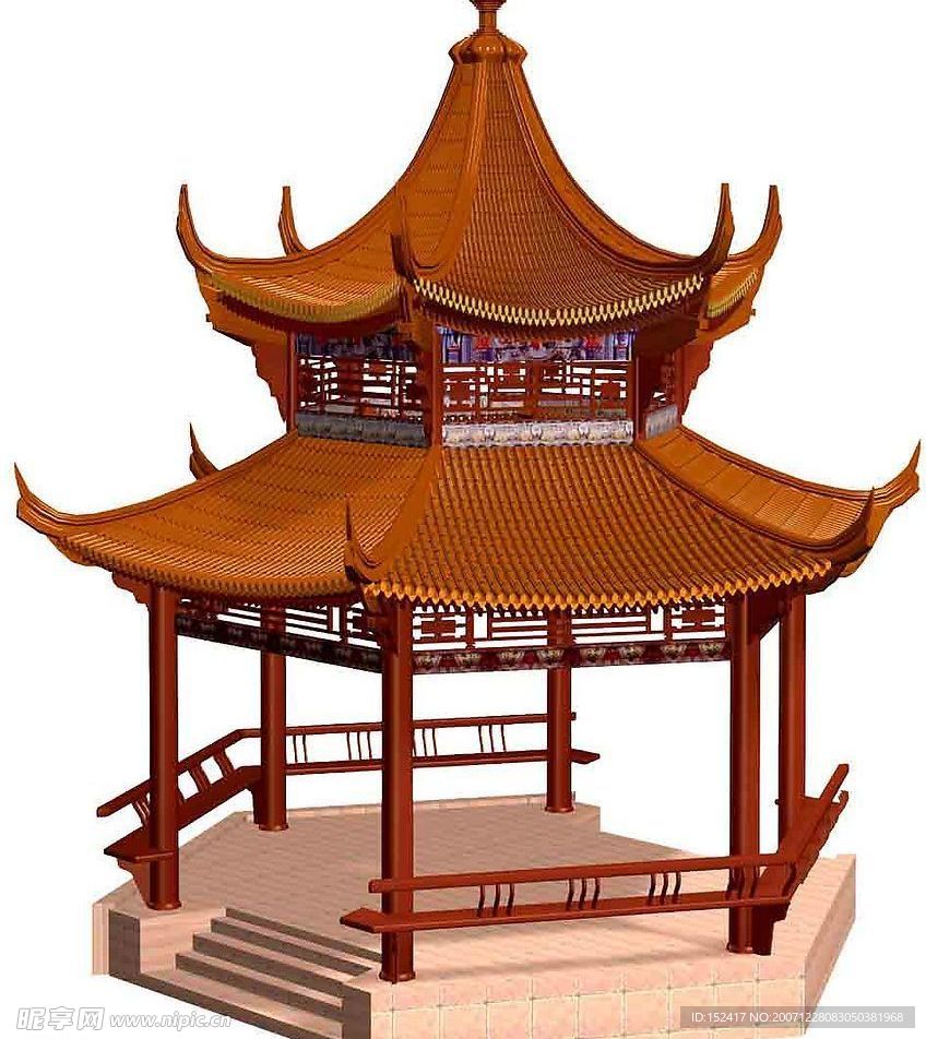 亭子效果图