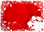 矢量潮花纹
