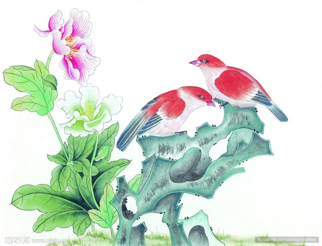 花鸟国画
