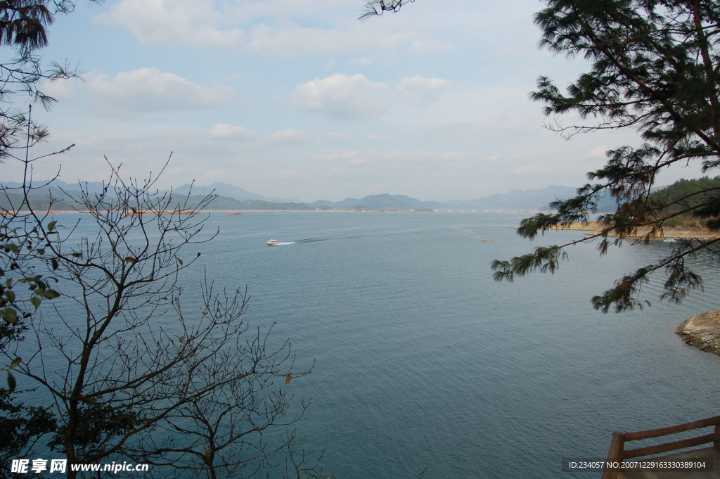 千岛湖光山色