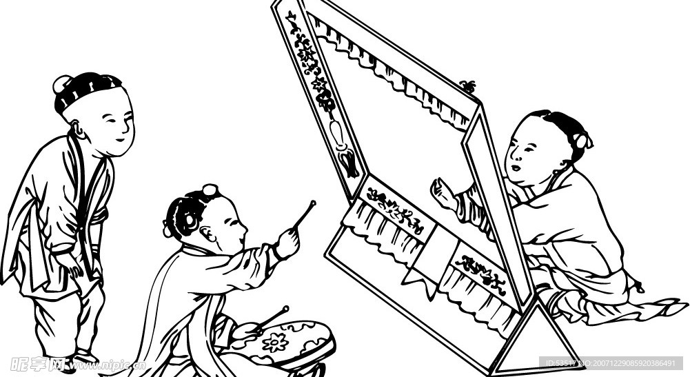 民间艺术画