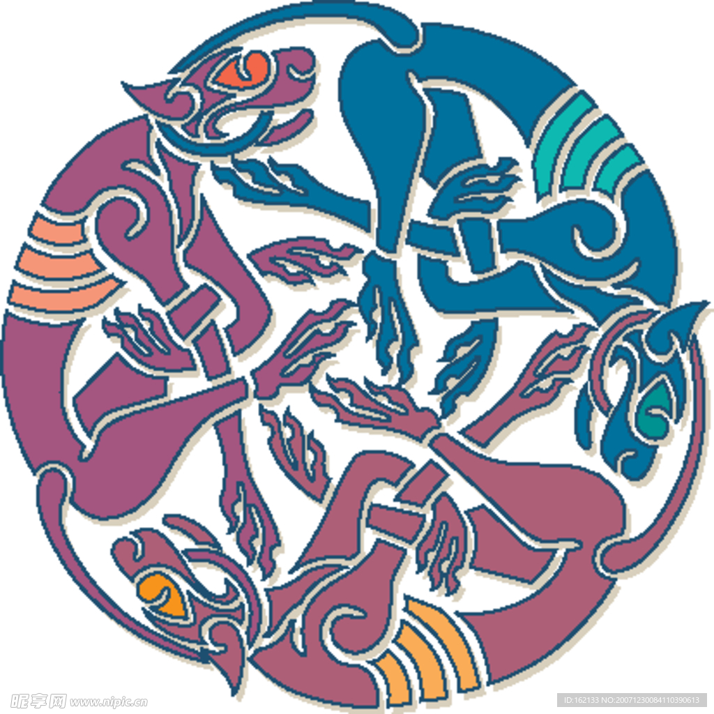 国外古典花纹