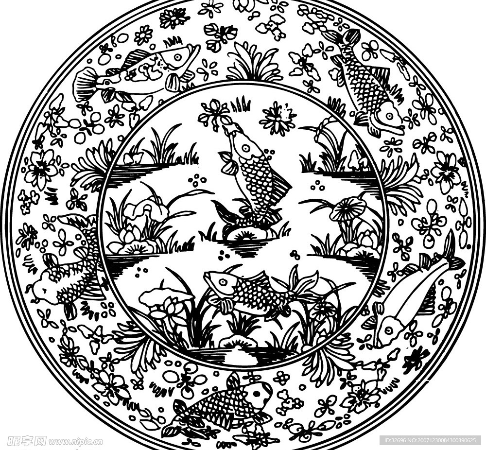 矢量美术绘画素材
