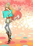 美女