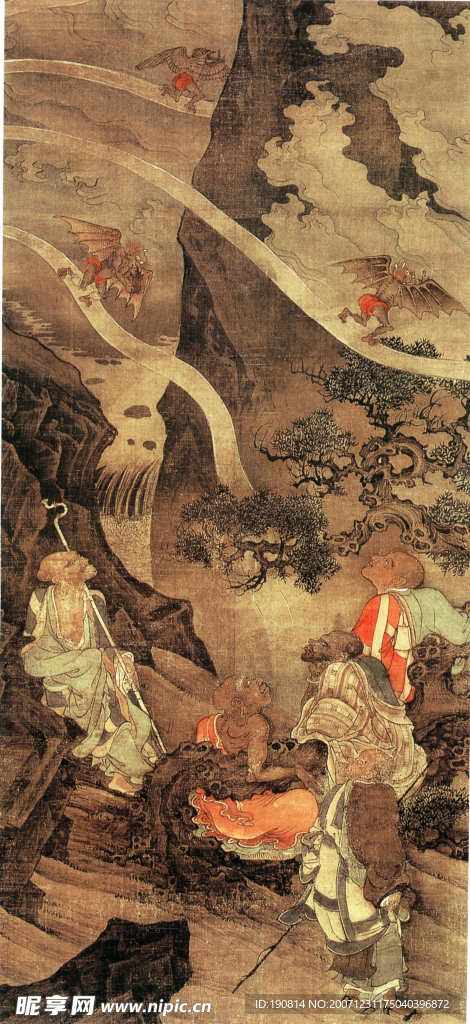 五百罗汉图1