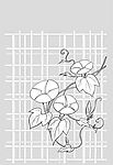 日本风格矢量植物以及部分动物素材