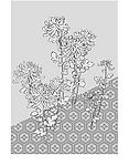 日本风格矢量植物以及部分动物素材