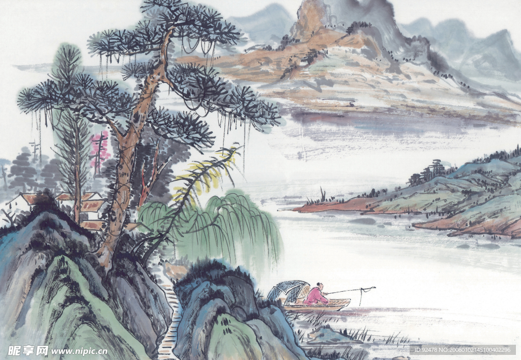 古代山水画