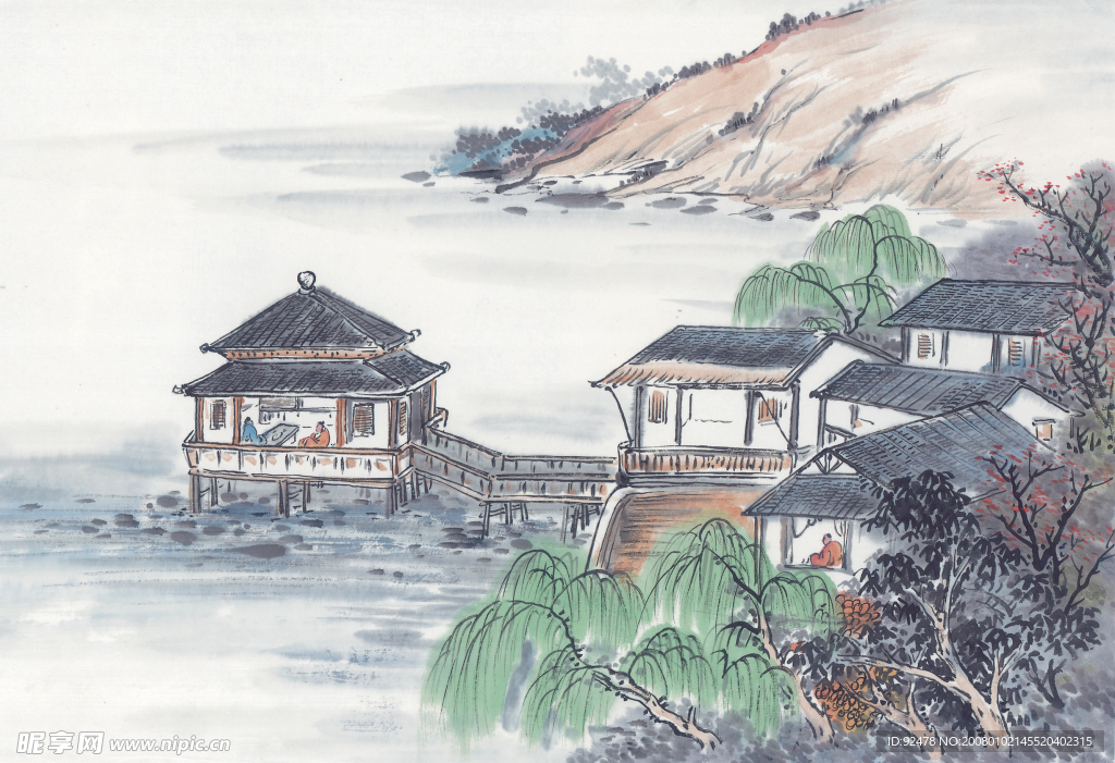 古代山水画