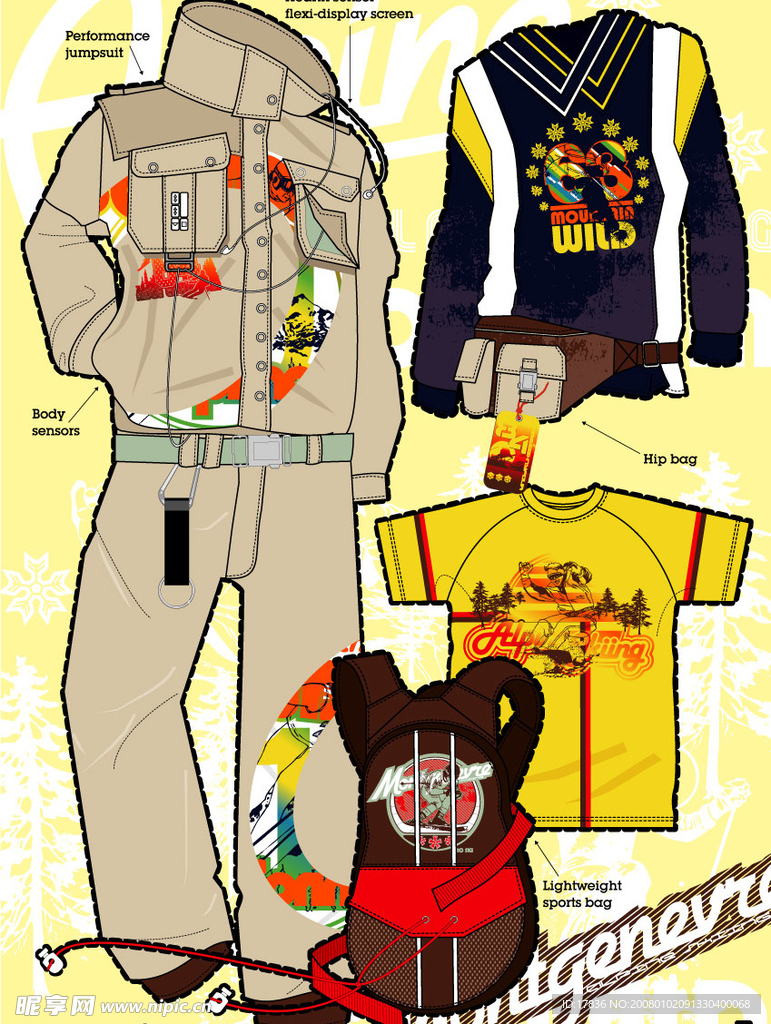 服装设计元素004