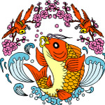 矢量中国鱼