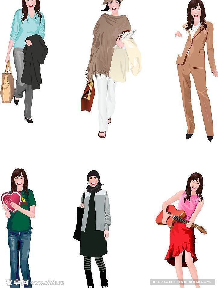 矢量女性