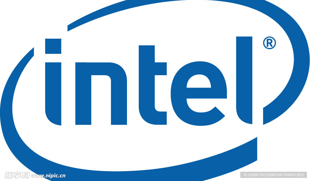 intel标志