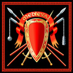 西方古代武士装备矢量素材2