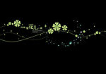 漂亮线条花纹