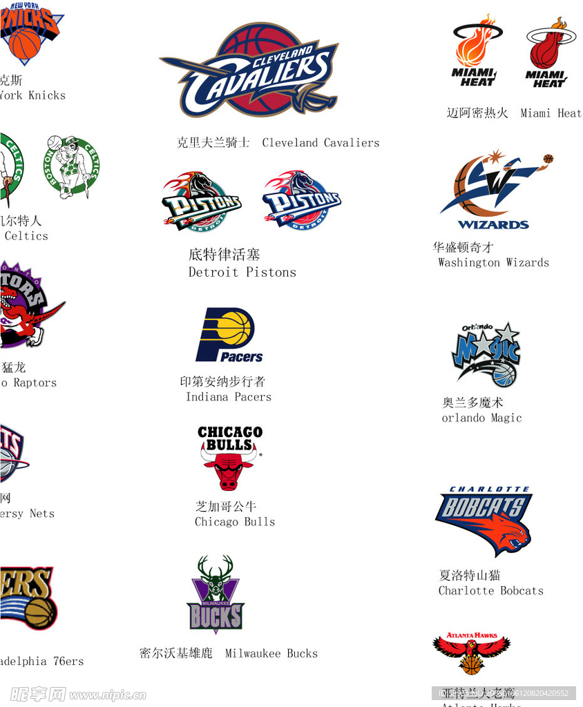 NBA标志新