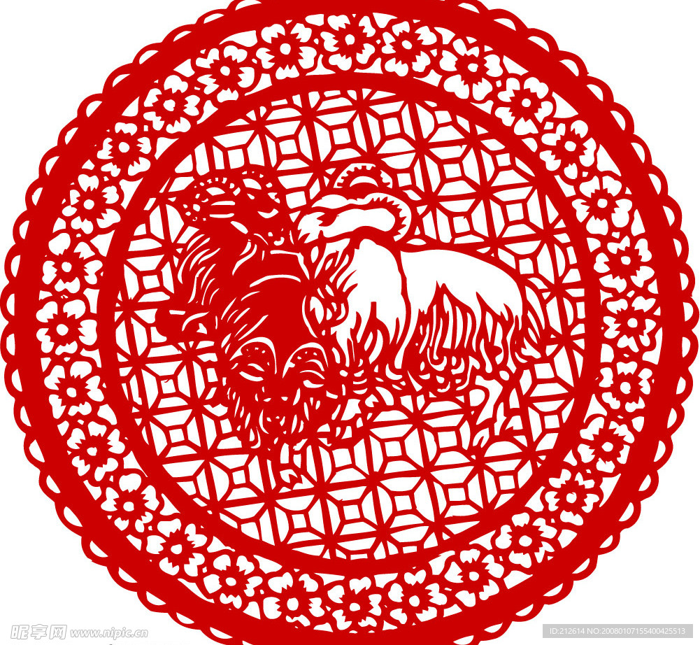 矢量传统花纹
