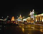 城市夜景图