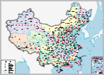 中国地图