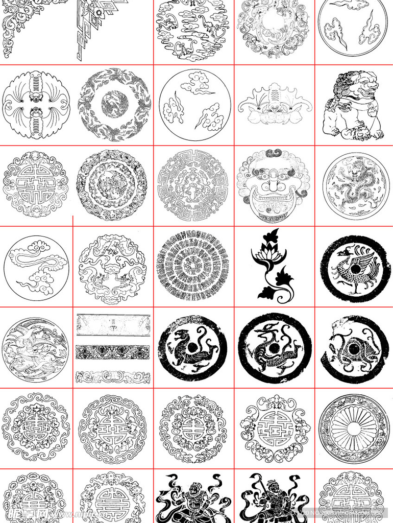 适量  经典古纹