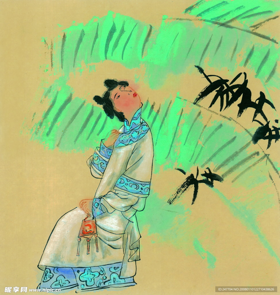 国画 人物 工笔画50-3
