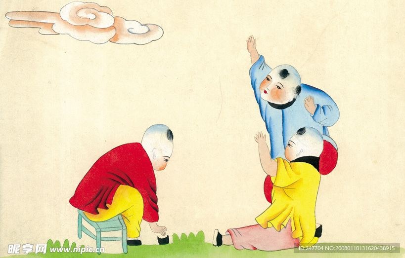 国画 人物 工笔画50-8