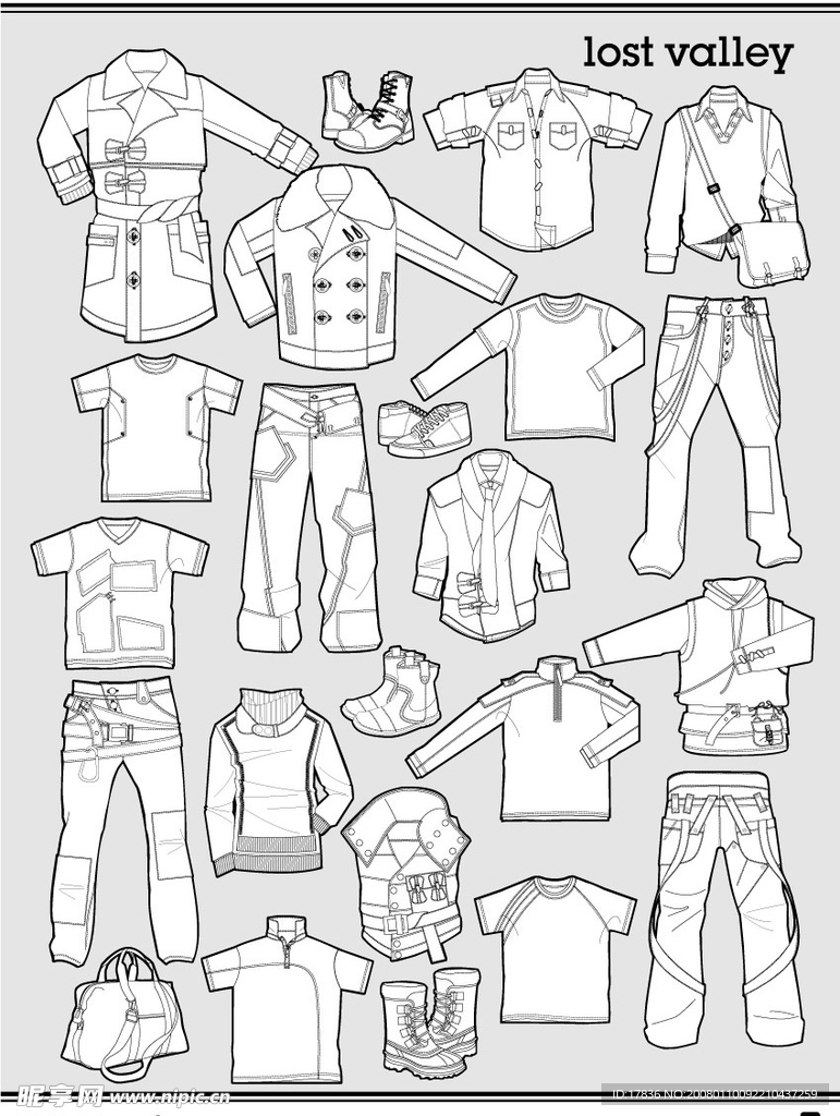 国外服装设计元素86